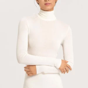 Hanro Rollkragen-Shirt Woolen Silk