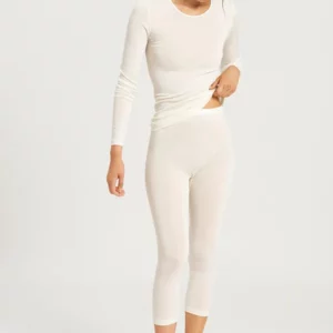 Hanro Crop Leggings Woolen Silk