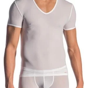 Shirt mit tiefem V-Ausschnitt RED0965