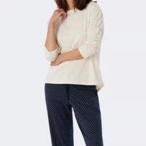 Schiesser Langarmshirt Mix & Relax Cotton