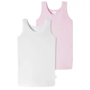 Schiesser Mädchen Hemd 95/5 2er Pack